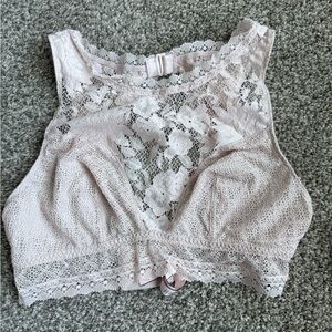 Victoria's Secret Light Pink Lace Top